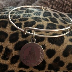Just Breathe Alex and Ani bracelet